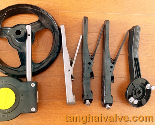21 manual-actuator-lever-handwheel-worm-gear-box