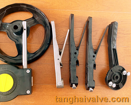 21 manual-actuator-lever-handwheel-worm-gear-box