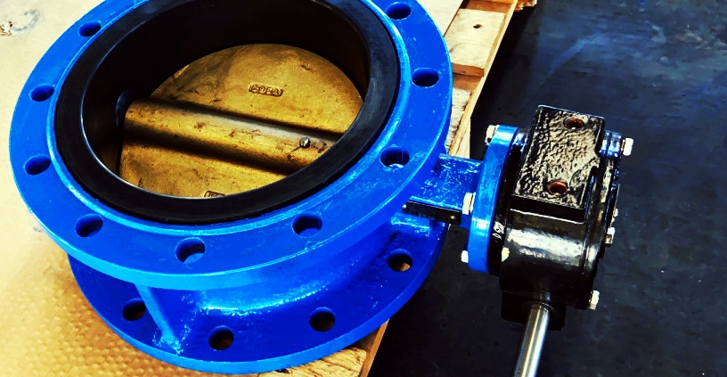 Double flange butterfly valve (3)