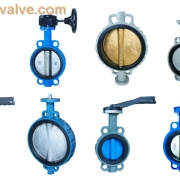 Types of wafer butterfly valves