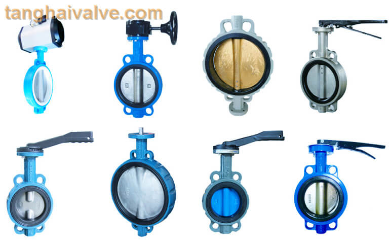 Types of wafer butterfly valves