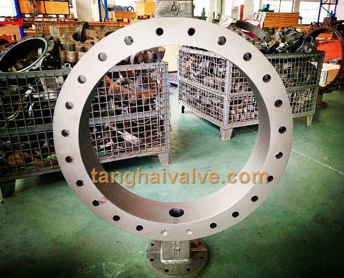 U type flange butterfly vlave body