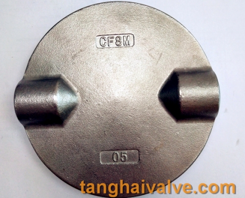 double stem butterfly valve plate disc parts