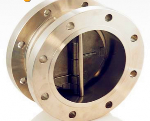 dual plate, flange type, check valve