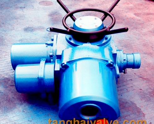 electric actuator for butterfly valve