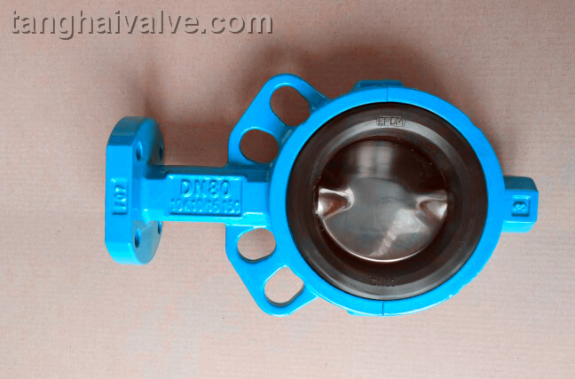 wafer type double stems butterfly valve (2)