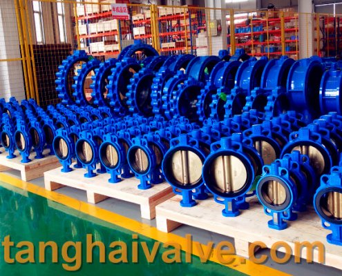 ductile iron, DI, butterfly valve, manufacturer, center line, TH valve