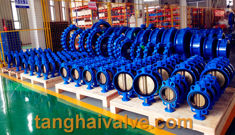 ductile iron, DI, butterfly valve, manufacturer, center line, TH valve