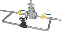 bypass valve installation