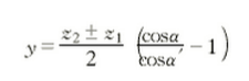 Coefficient of variation of center distance