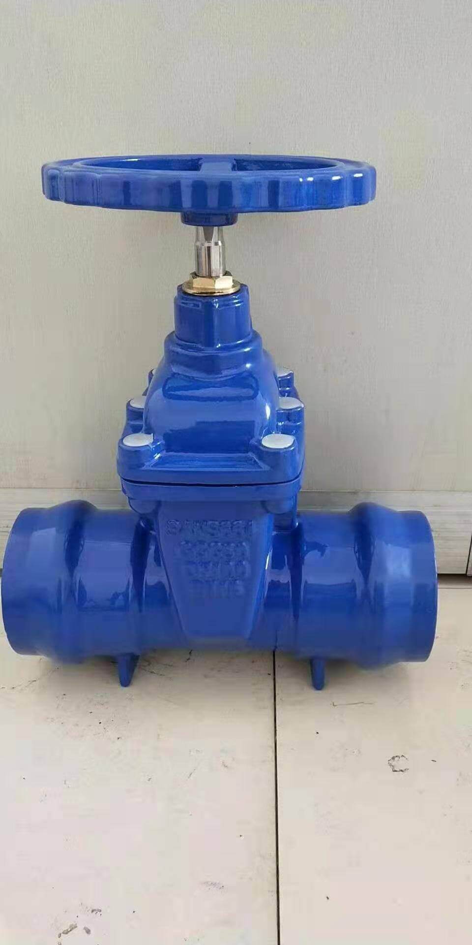 Socket ended resilient seated wedge gate valve-ductile iron (1)