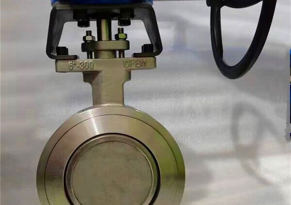 Double eccentric-wafer butterfly valve-D372F-150lbP-stainless steel (1)