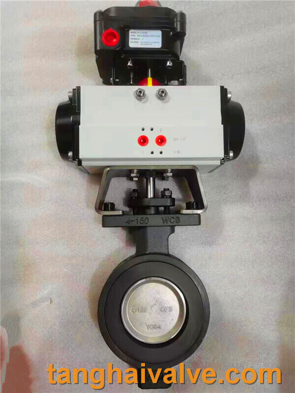 Double offset-butterfly valve-D972F-150lbC (1)