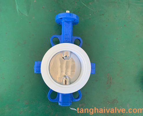 Fluorine lined butterfly valve-PTFE-WAFER (5)