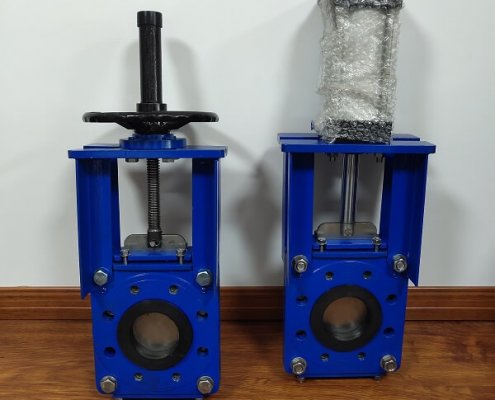 Knife gate valve-