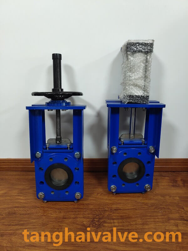 Knife gate valve-