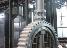 triple eccentric butterfly valve-lug