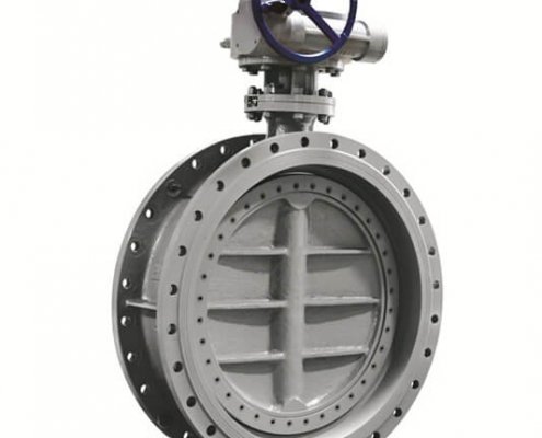 triple offset butterfly valve-double flange- (6)