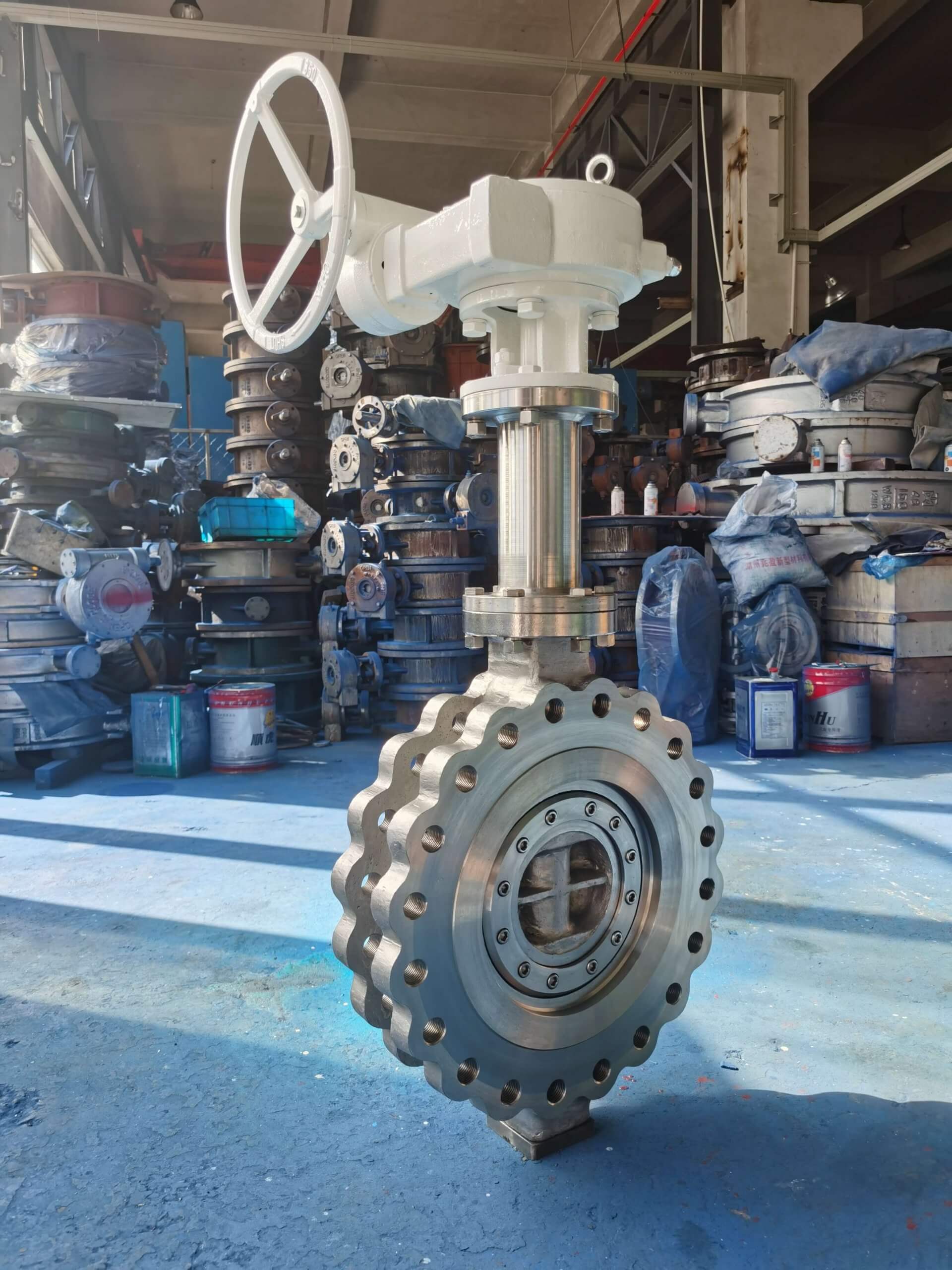 cryogenic triple offset butterfly valve 1
