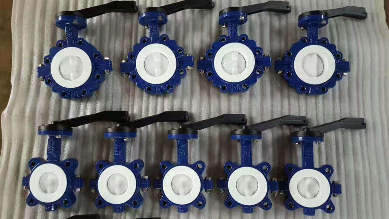 lug butterfly valve-lined-PTFE-DI body (1)