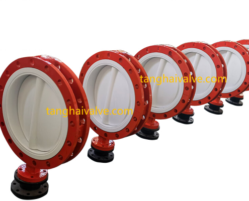 Full Lined PTFE Butterfly valve 1.1