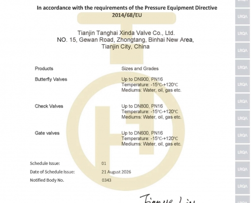CE--Tanghai Valve 2